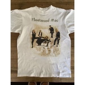 Fleetwood Mac The Dane Tour 1997 T-Shirt, Vtg 90s Fleetwood Mac Rock Band Tour